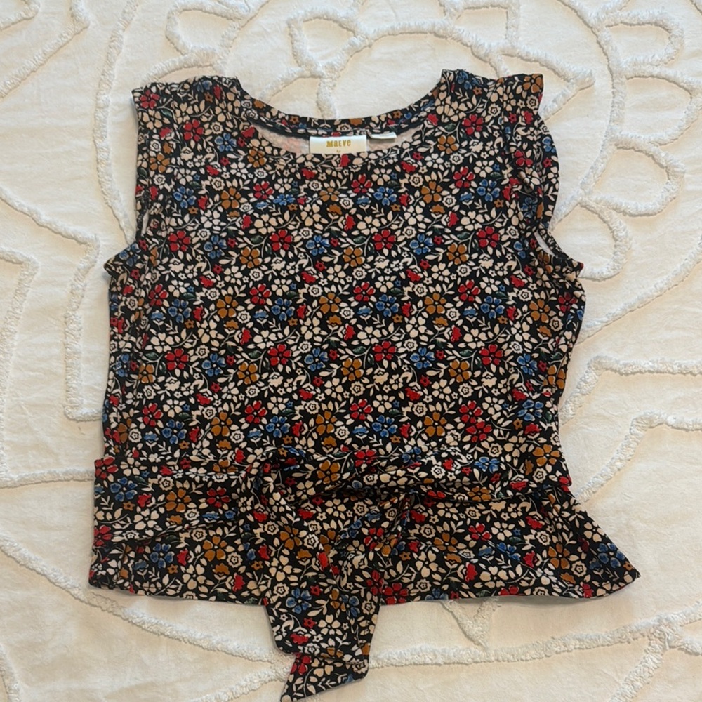 Maeve Floral Sleeveless Blouse